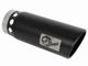 Mach Force-Xp 409 Stainless Steel Clamp-on Exhaust Tip Black Right Side Exit 5 Inch Inlet x 6 Inch Outlet x 16 Inch L aFe Power aFe Power