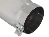 Mach Force-Xp 304 Stainless Steel Clamp-on Exhaust Tip Polished 5 Inch Inlet x 6 Inch Outlet x 15 Inch L aFe Power aFe Power