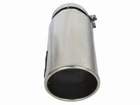 Mach Force-Xp 304 Stainless Steel Intercooled Clamp-on Exhaust Tip Polished 5 Inch Inlet x 6 Inch Outlet x 16 Inch L aFe Power aFe Power