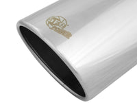 Mach Force-Xp 304 Stainless Steel Clamp-on Exhaust Tip Polished 5 Inch Inlet x 6 Inch Outlet x 12 Inch L Rear aFe Power aFe Power