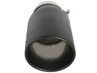 Mach Force-Xp 409 Stainless Steel Clamp-on Exhaust Tip Black Right Side Exit 5 Inch Inlet x 7 Inch Outlet x 15 Inch L aFe Power aFe Power