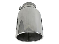 Mach Force-Xp 304 Stainless Steel Clamp-on Exhaust Tip Polished 5 Inch Inlet x 8 Inch Outlet x 15 Inch L aFe Power aFe Power