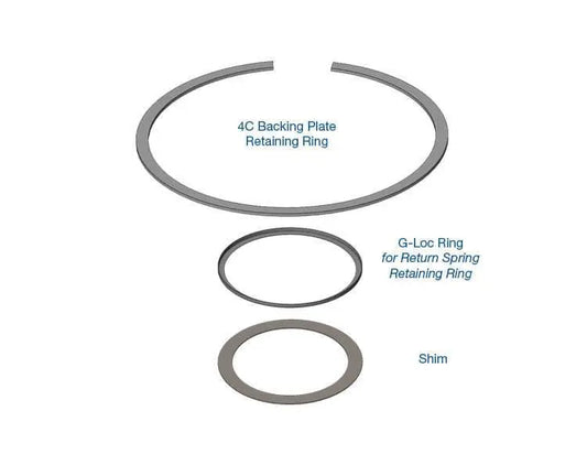 4C Retaining Ring & Shim Kit