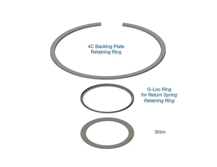 4C Retaining Ring & Shim Kit