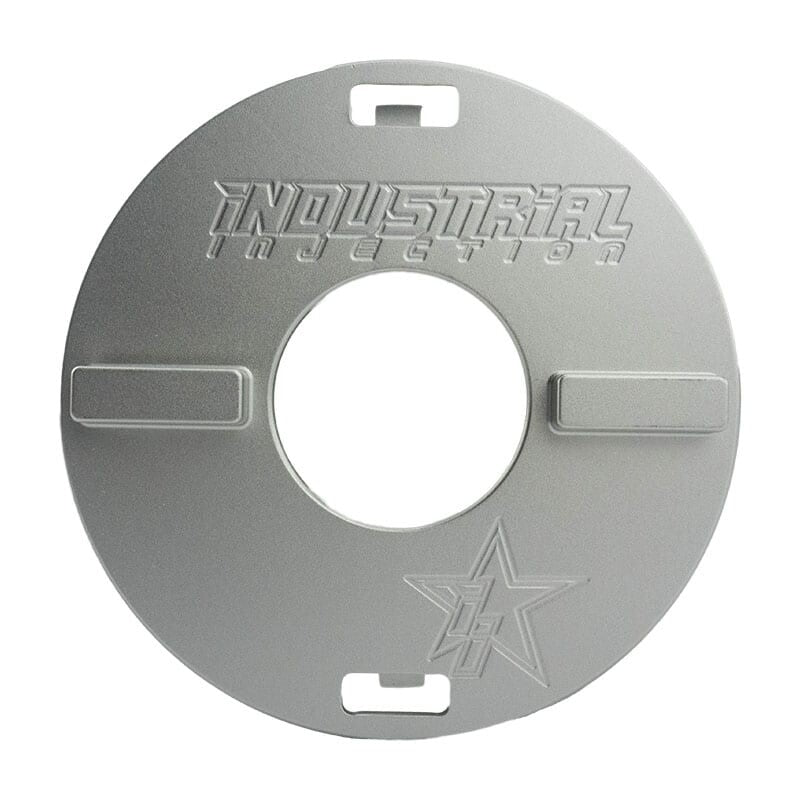Billet Hood Drain Ring - Clear Anodized Industrial Injection Industrial Injection