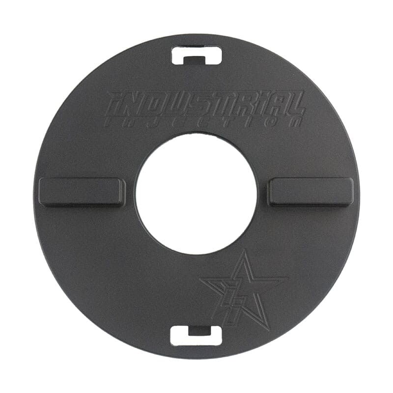 Billet Hood Drain Ring - Black Anodized Industrial Injection Industrial Injection