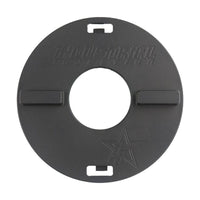 Billet Hood Drain Ring - Black Anodized Industrial Injection Industrial Injection