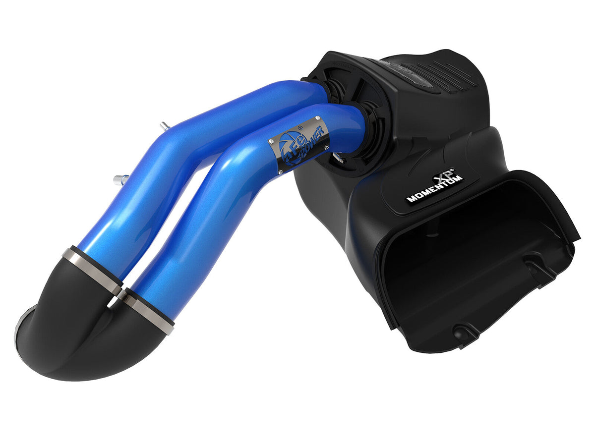 Momentum Xp Cold Air Intake System w/ Pro Dry S Filter Blue Ford F-150 15-20 V8-5.0L aFe Power aFe Power