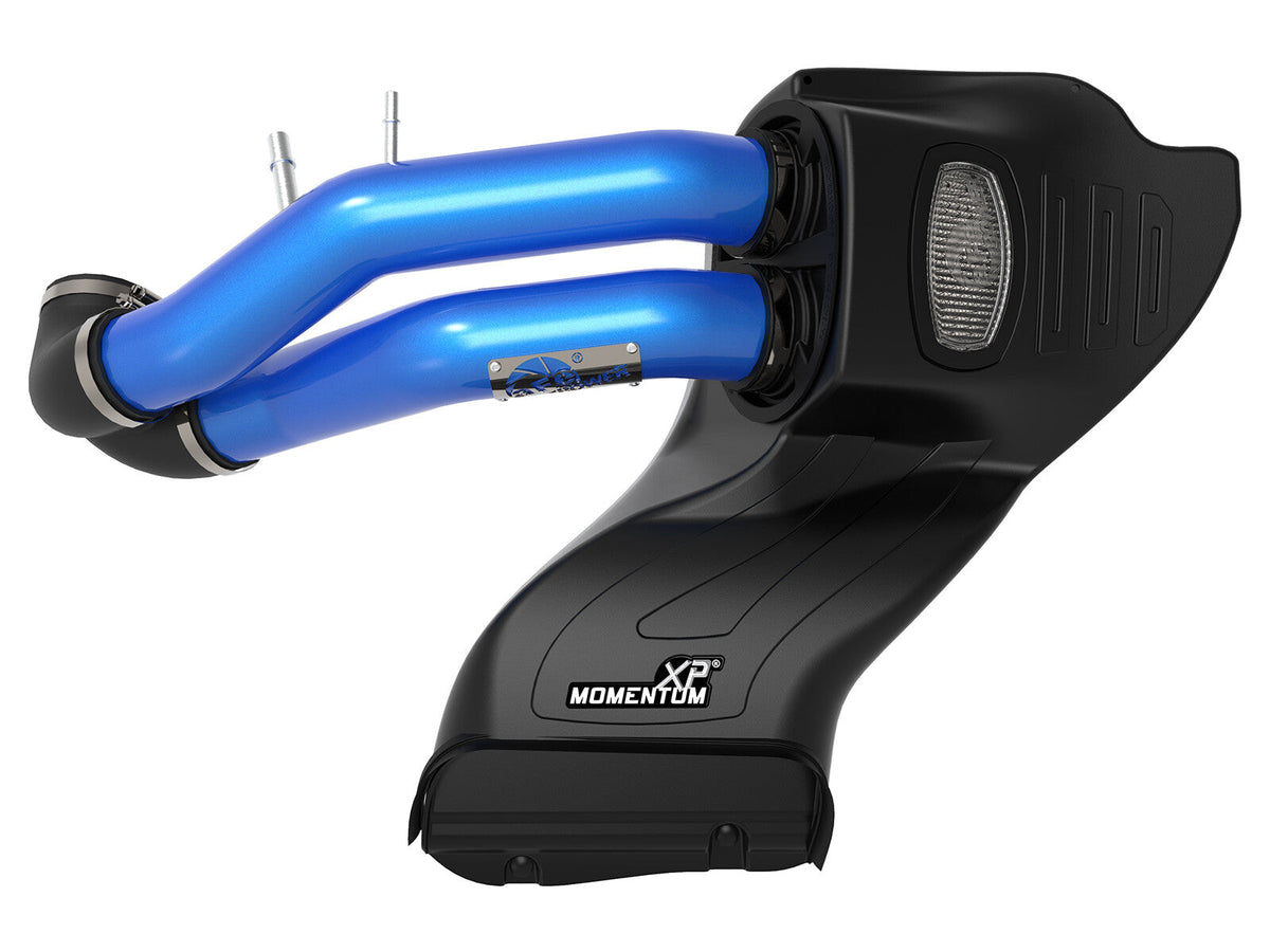 Momentum Xp Cold Air Intake System w/ Pro Dry S Filter Blue Ford F-150 15-20 V8-5.0L aFe Power aFe Power
