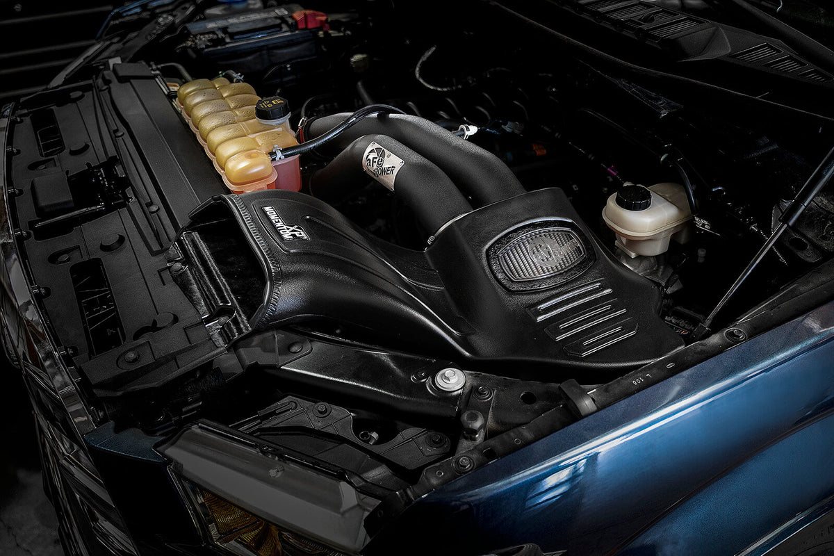 Momentum Xp Cold Air Intake System w/ Pro Dry S Filter Ford F-150 15-20 V8-5.0L aFe Power aFe Power