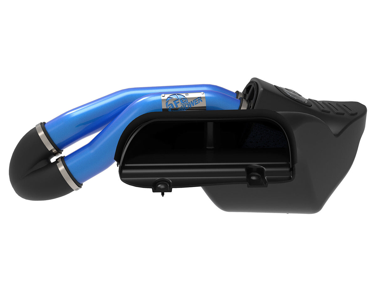 Momentum Xp Cold Air Intake System w/ Pro 5R Filter Blue Ford F-150 15-20 V8-5.0L aFe Power aFe Power