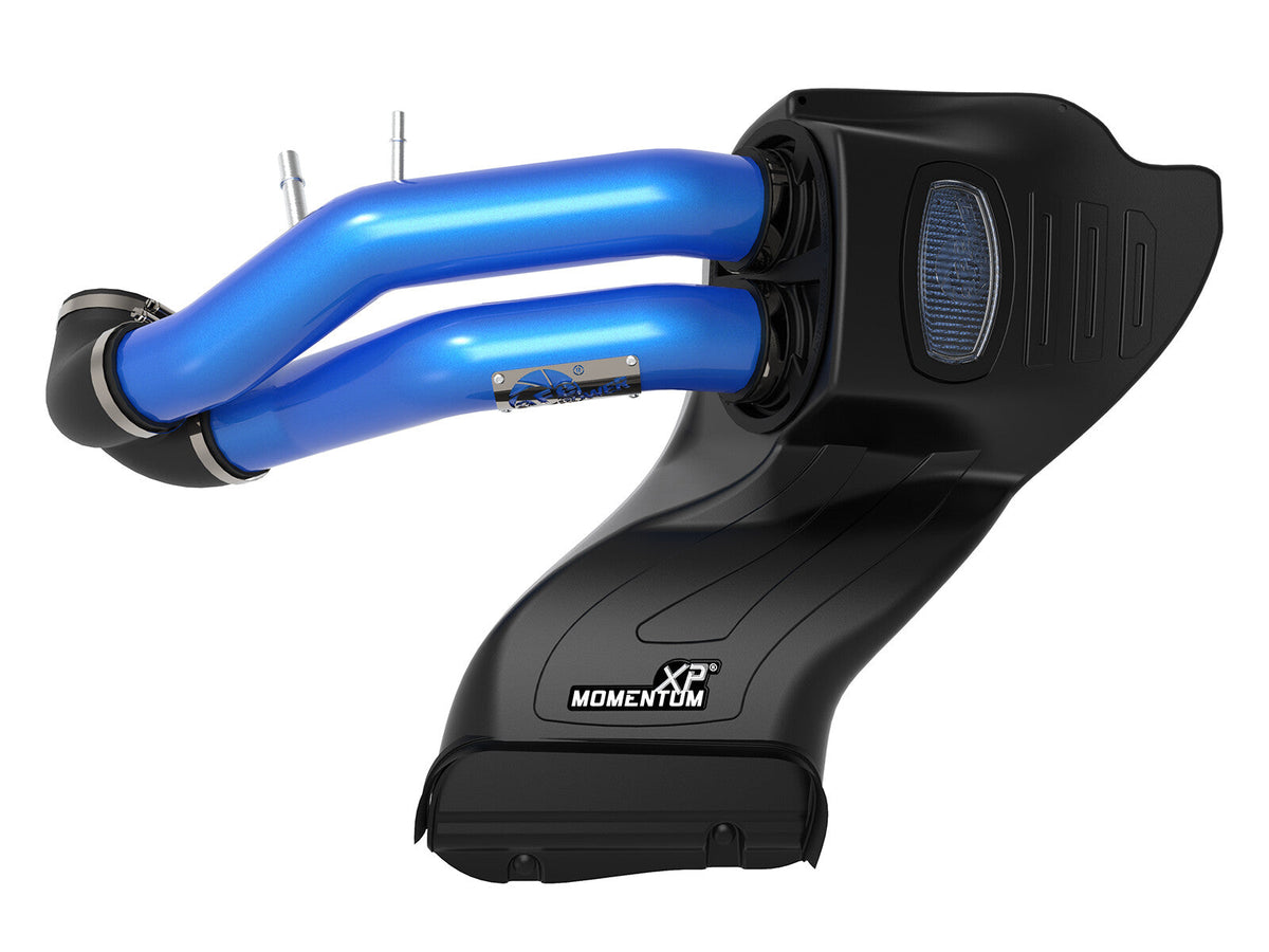 Momentum Xp Cold Air Intake System w/ Pro 5R Filter Blue Ford F-150 15-20 V8-5.0L aFe Power aFe Power