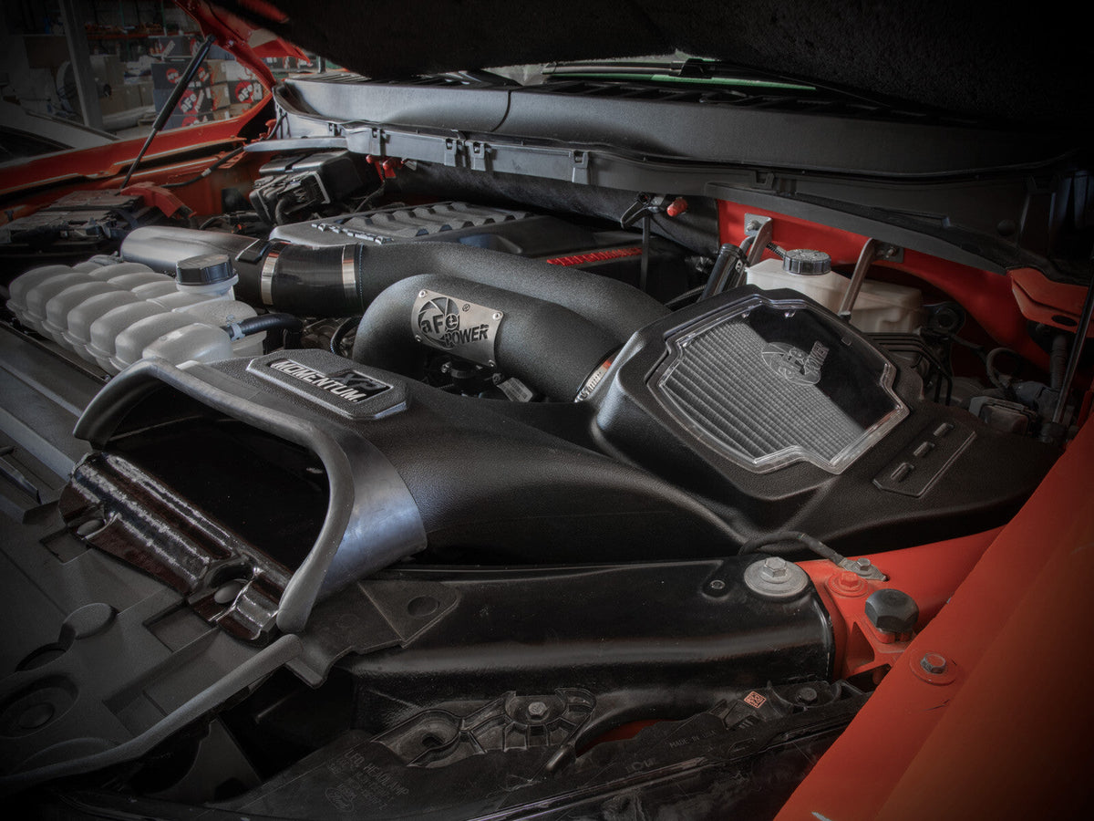 Momentum Xp Cold Air Intake System w/ Pro Dry S Filter Ford F-150 Raptor 21-26 V6-3.5L (tt) aFe Power aFe Power