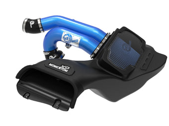 compare product Momentum Xp Cold Air Intake System w/ Pro 5R Filter Blue Ford F-150 Raptor 21-26 V6-3.5L (tt) aFe Power