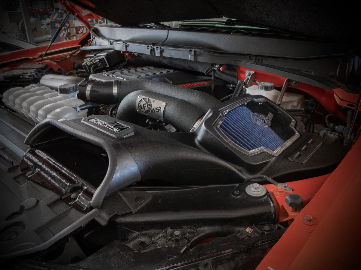 Momentum Xp Cold Air Intake System w/ Pro 5R Filter Ford F-150 Raptor 21-26 V6-3.5L (tt) aFe Power aFe Power
