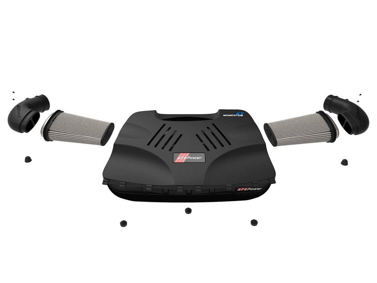Momentum St Cold Air Intake System w/ Pro Dry S Filter BMW X5 M (F85) / X6 M (F86) 15-19 V8-4.4L (tt) S63 aFe Power aFe Power