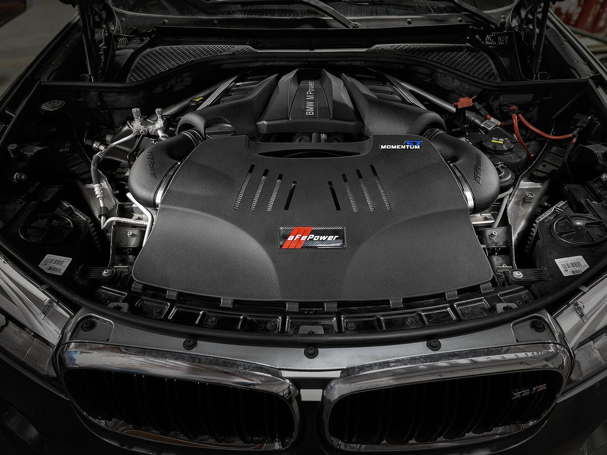 Momentum St Cold Air Intake System w/ Pro Dry S Filter BMW X5 M (F85) / X6 M (F86) 15-19 V8-4.4L (tt) S63 aFe Power aFe Power