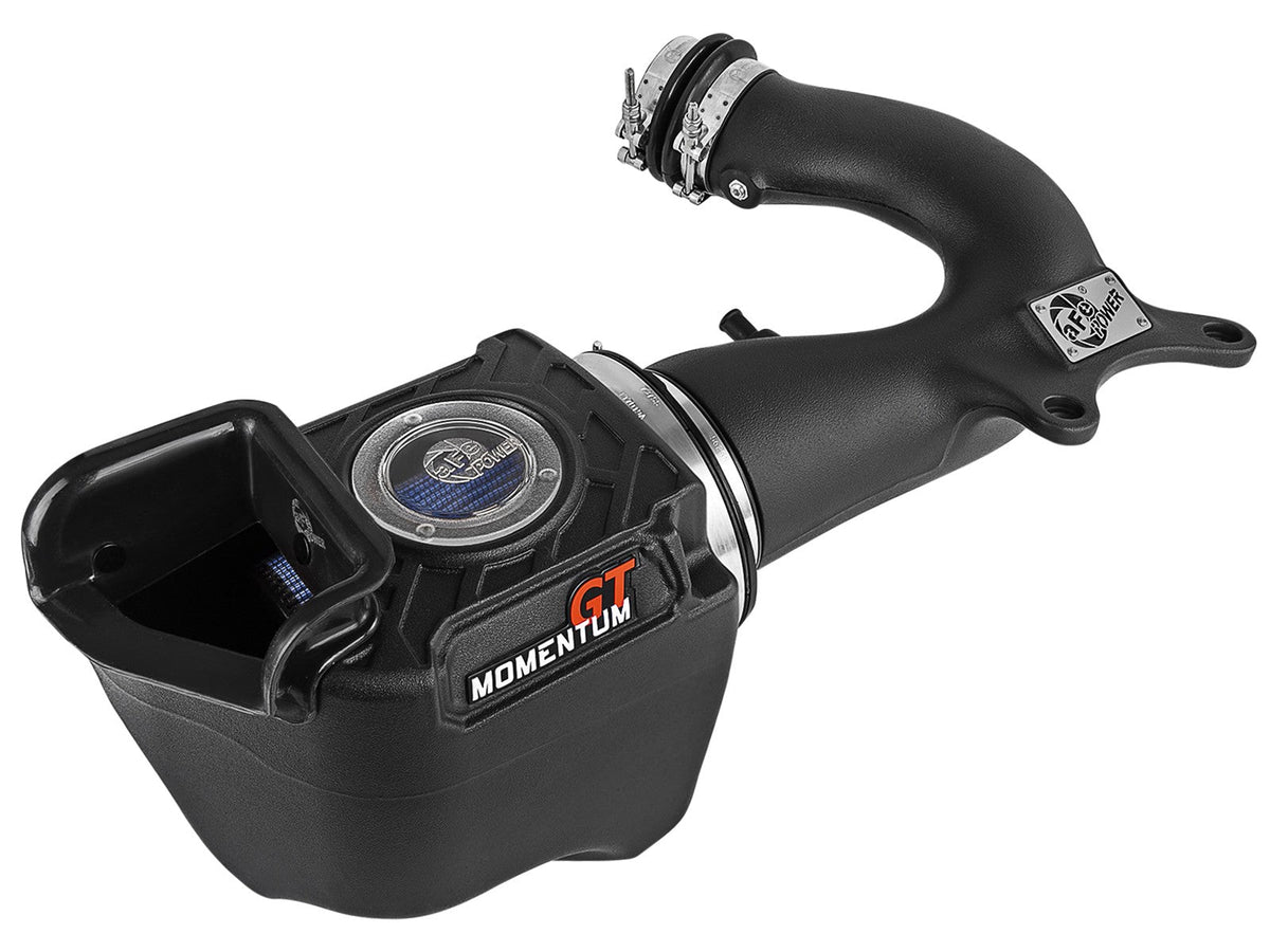 Momentum GT Cold Air Intake System w/ Pro 5R Filter Jeep Wrangler (JK) 12-18 V6-3.6L 12 Percent Air Flow Gain aFe Power aFe Power