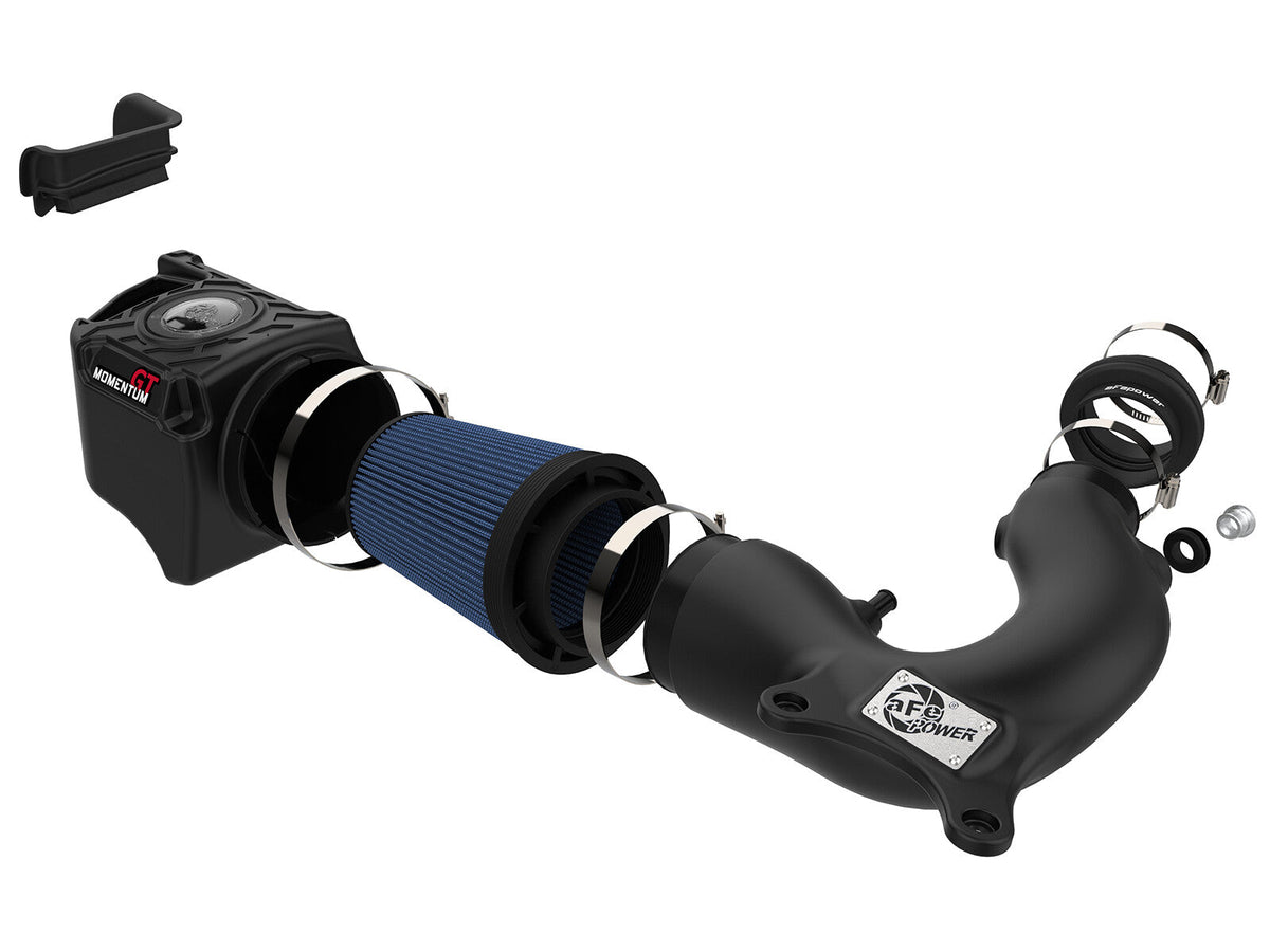 Momentum GT Cold Air Intake System w/ Pro 5R Filter Jeep Wrangler (JK) 12-18 V6-3.6L 12 Percent Air Flow Gain aFe Power aFe Power