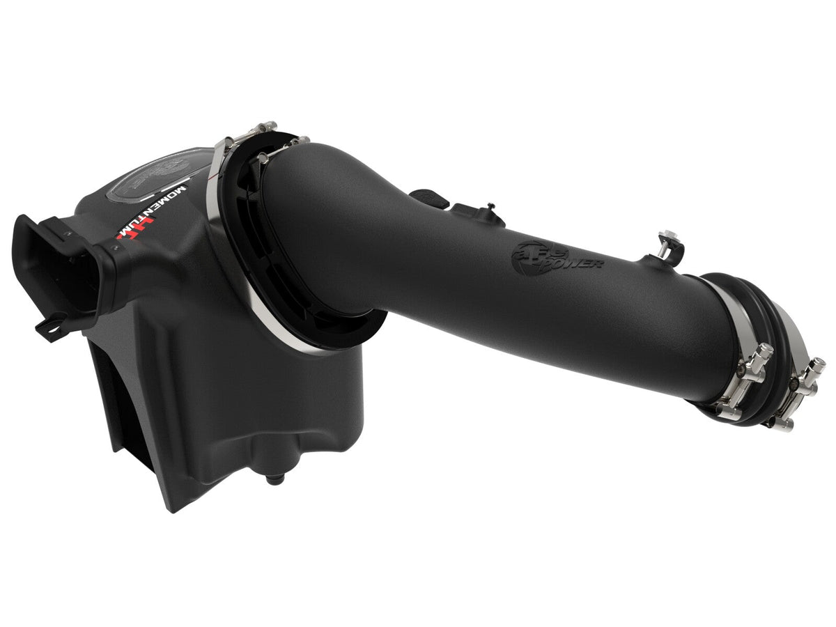 Momentum HD Cold Air Intake System w/ Pro Dry S Filter Ford Diesel Trucks 20-26 V8-6.7L (td) aFe Power aFe Power