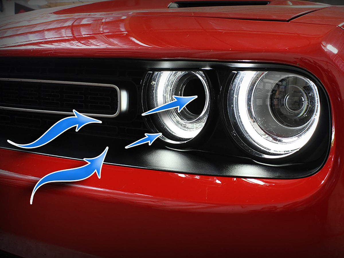 Dynamic Air Scoop D.A.S. Dodge Challenger 19-23 V8-6.4L Hemi aFe Power aFe Power