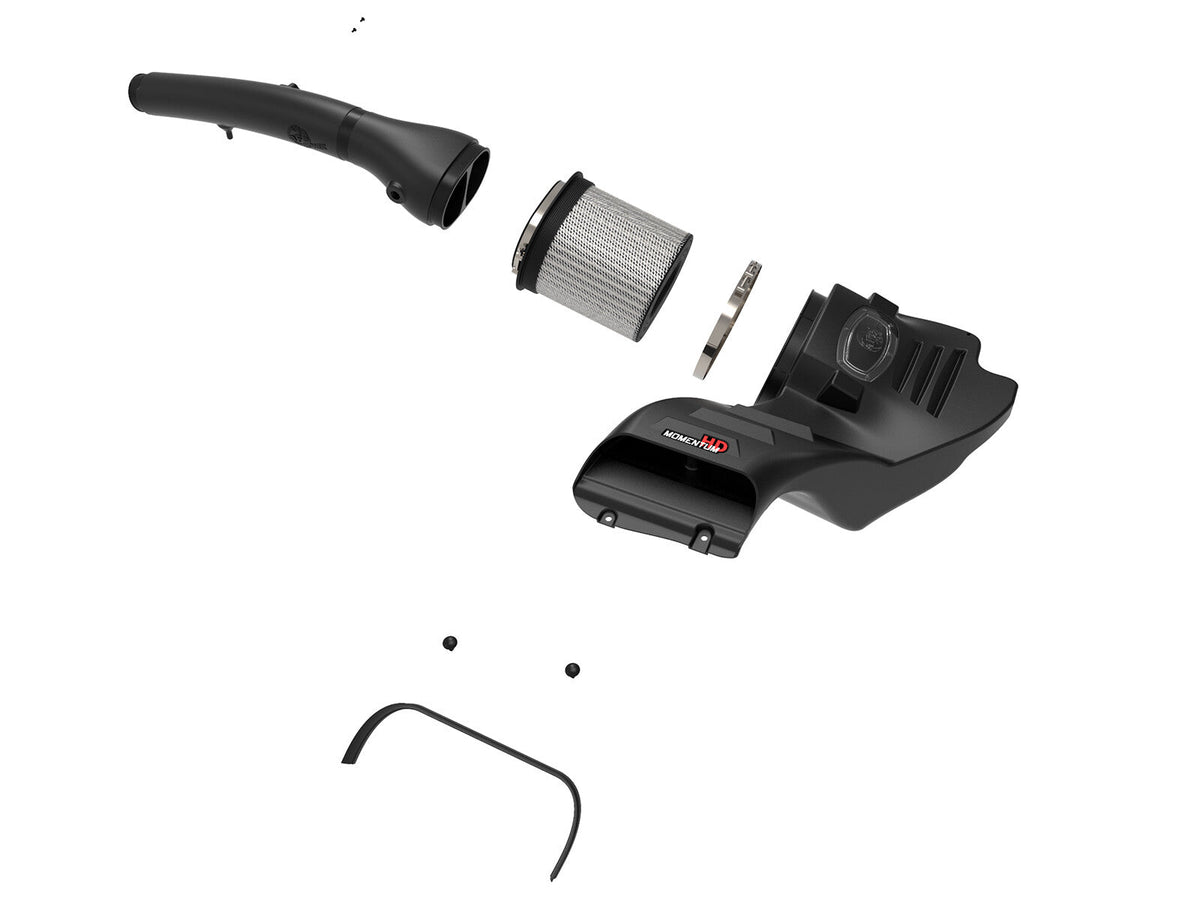 Momentum HD Cold Air Intake System w/ Pro Dry S Filter Ford F-150 18-21 V6-3.0L (td) aFe Power aFe Power
