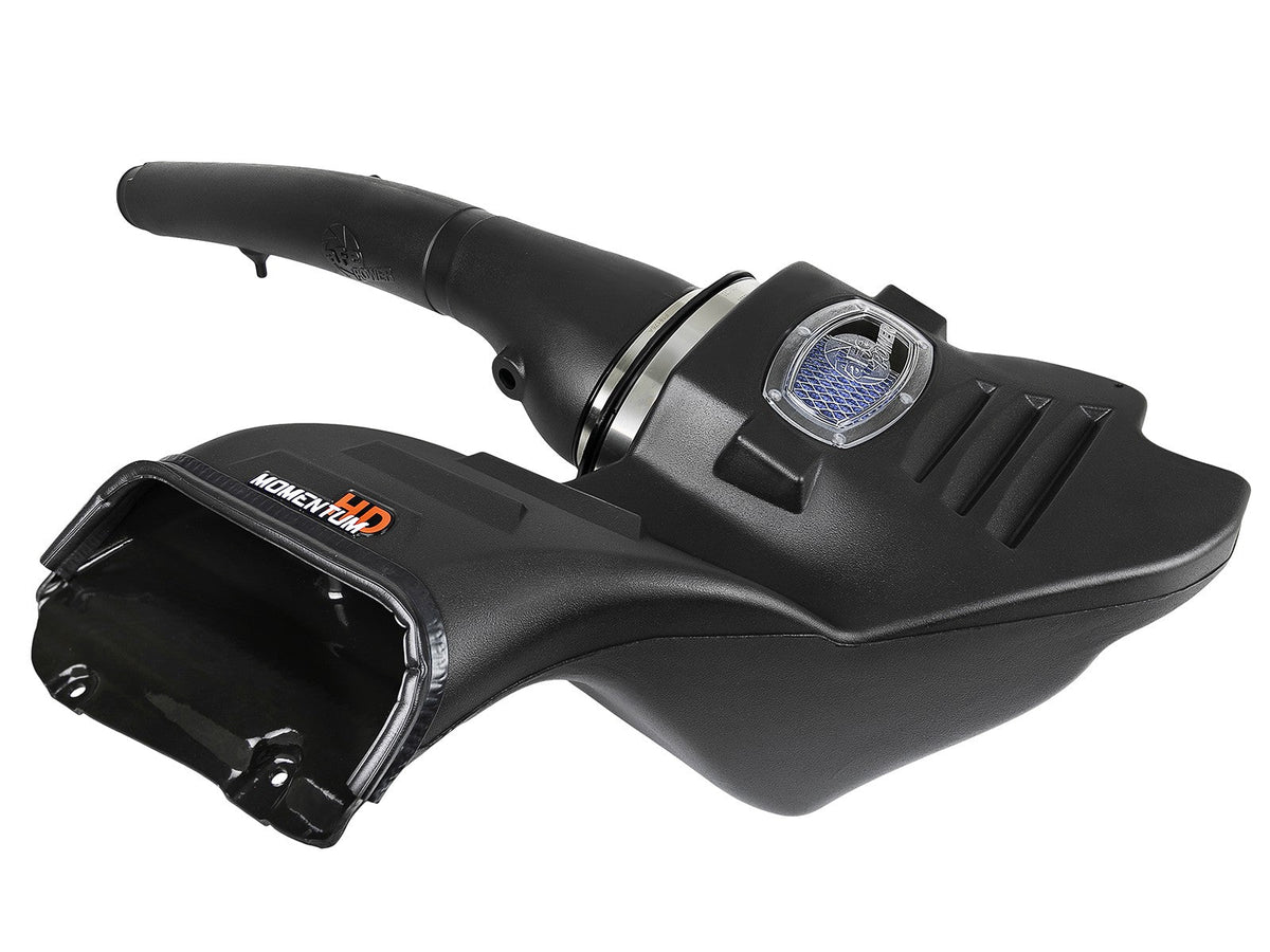 Momentum HD Cold Air Intake System w/ Pro 10R Filter Ford F-150 18-21 V6-3.0L (td) aFe Power aFe Power
