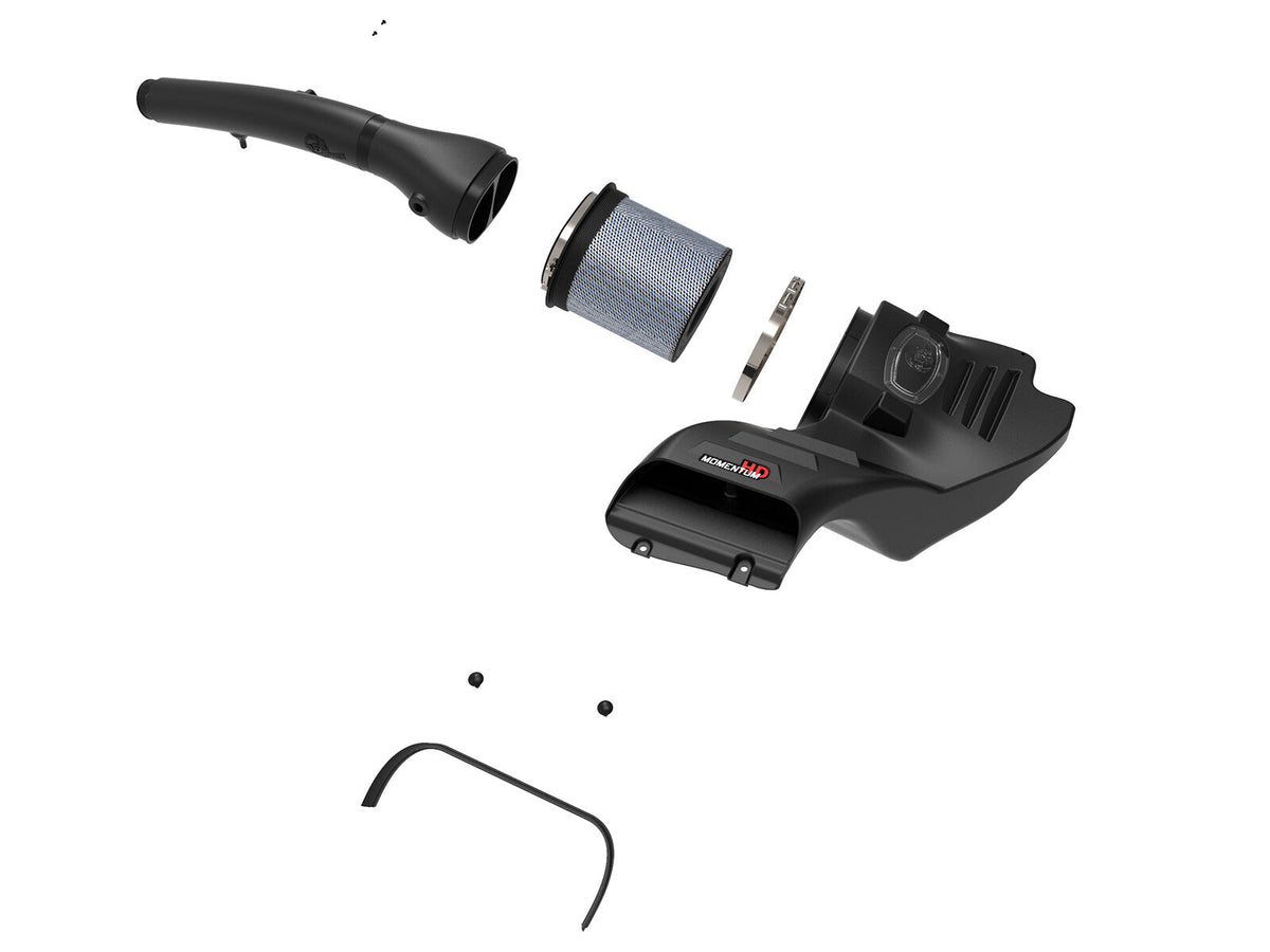 Momentum HD Cold Air Intake System w/ Pro 10R Filter Ford F-150 18-21 V6-3.0L (td) aFe Power aFe Power