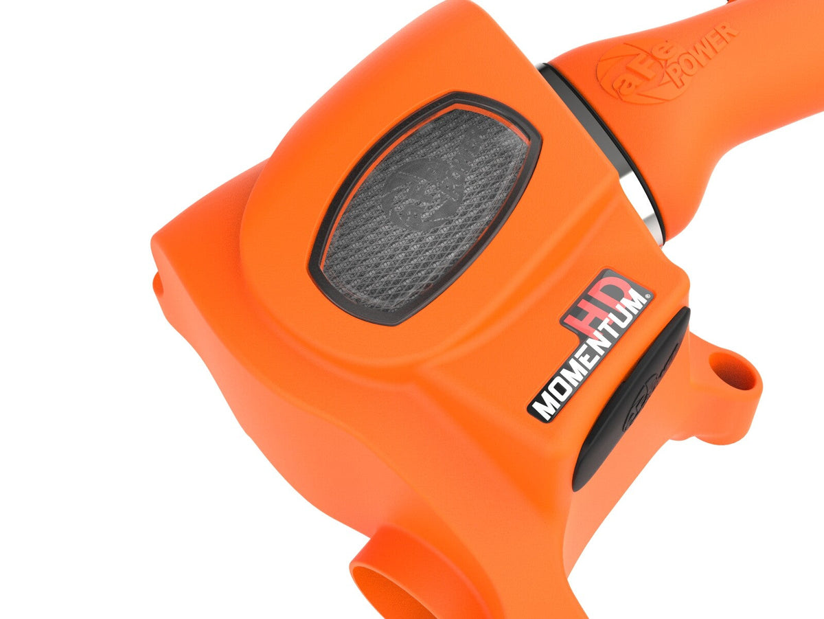 Momentum HD Cold Air Intake System Orange w/ Pro Dry S Filter Toyota Land Cruiser (J200) 08-21 V8-4.5L (td) aFe Power aFe Power