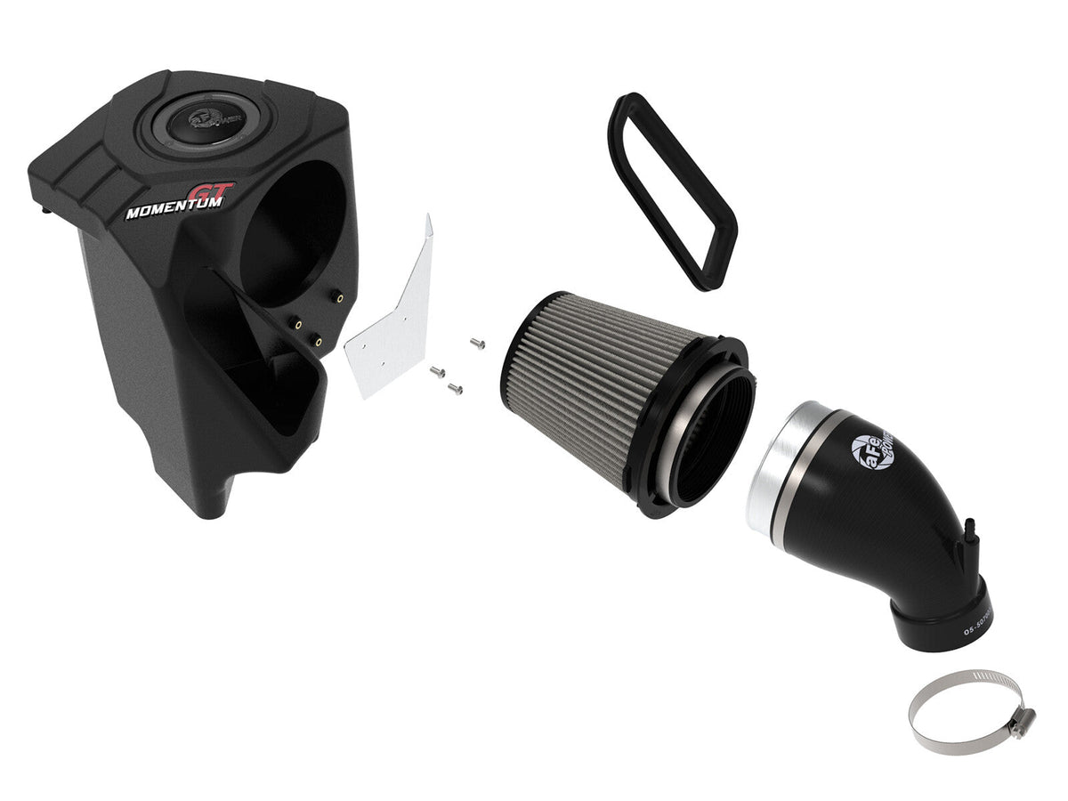 Momentum GT Cold Air Intake System w/ Pro Dry S Filter Audi A4 (B9) 17-25 L4-2.0L (t) 45TFSI aFe Power aFe Power