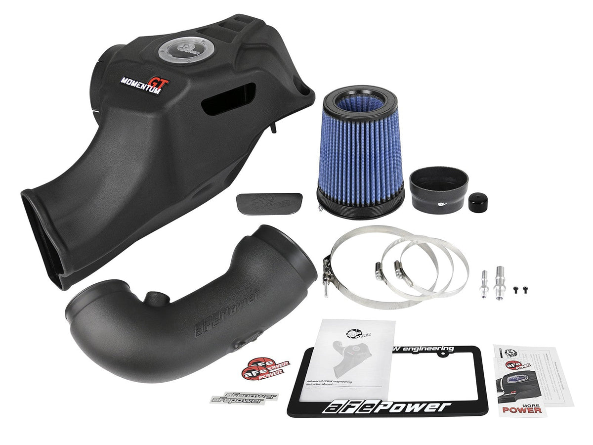Momentum GT Cold Air Intake System w/ Pro 5R Filter Ford Mustang GT 18-23 V8-5.0L aFe Power aFe Power