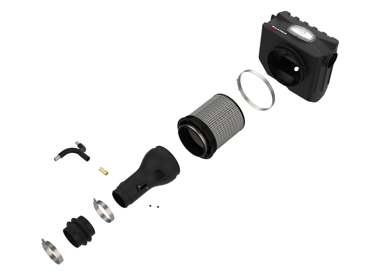 Momentum HD Cold Air Intake System w/ Pro Dry S Filter Nissan Titan Xd 16-24 V8-5.6L aFe Power aFe Power