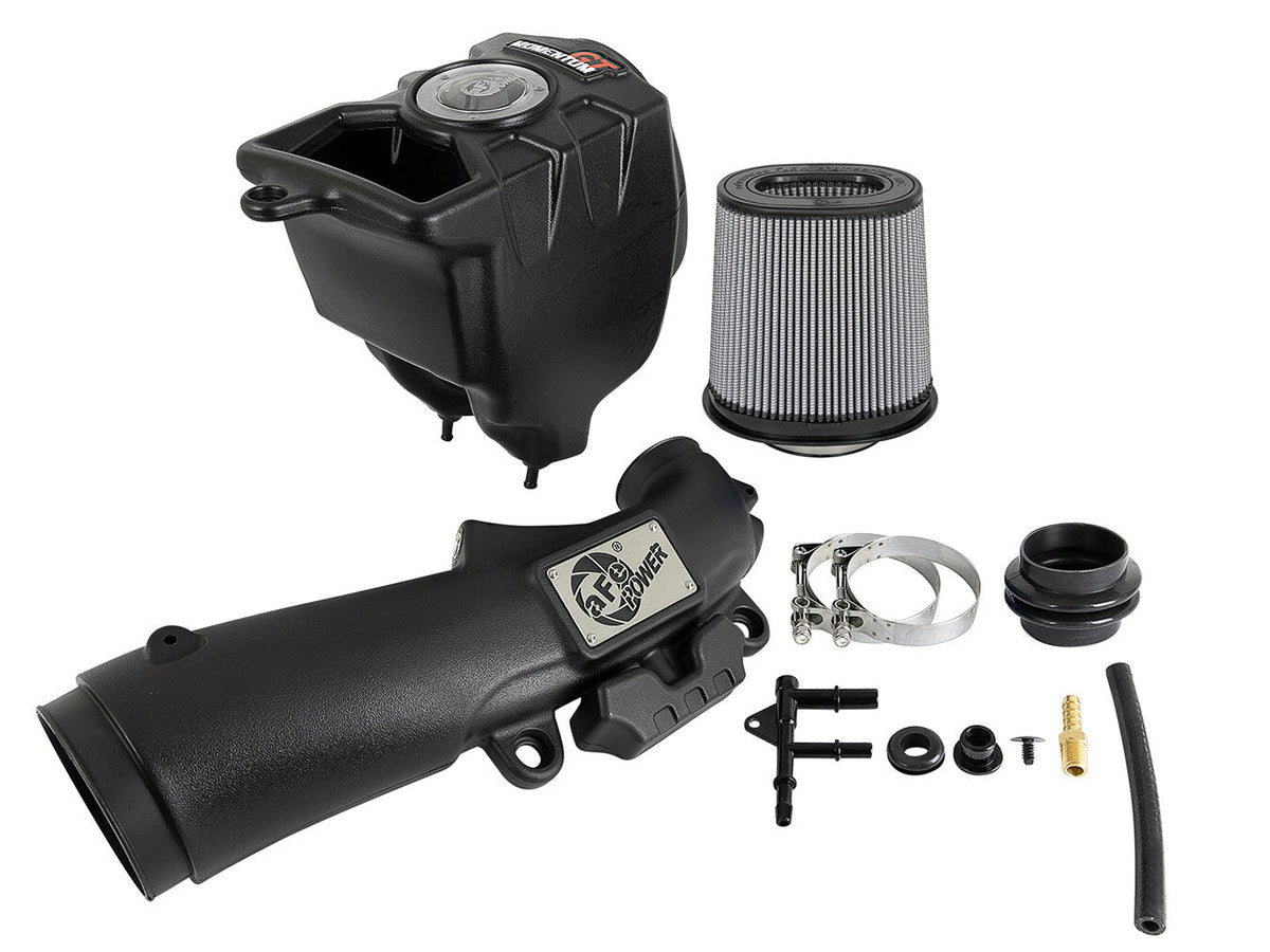 Momentum GT Cold Air Intake System w/ Pro Dry S Filter Jeep Wrangler (Jl) 18-23 L4-2.0L (t) aFe Power aFe Power