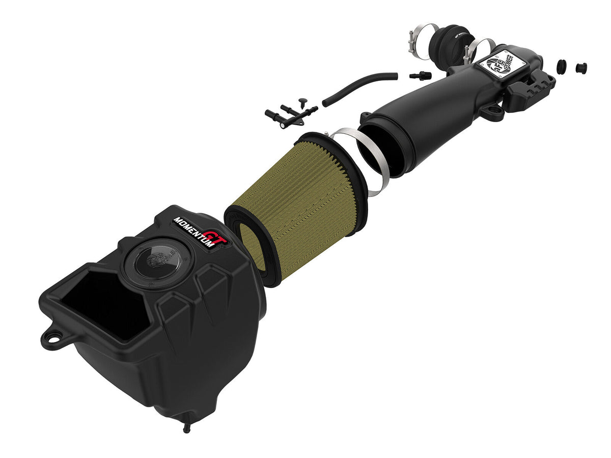 Momentum GT Cold Air Intake System w/ Pro Guard 7 Filter Jeep Wrangler (Jl) 18-23 L4-2.0L (t) aFe Power aFe Power