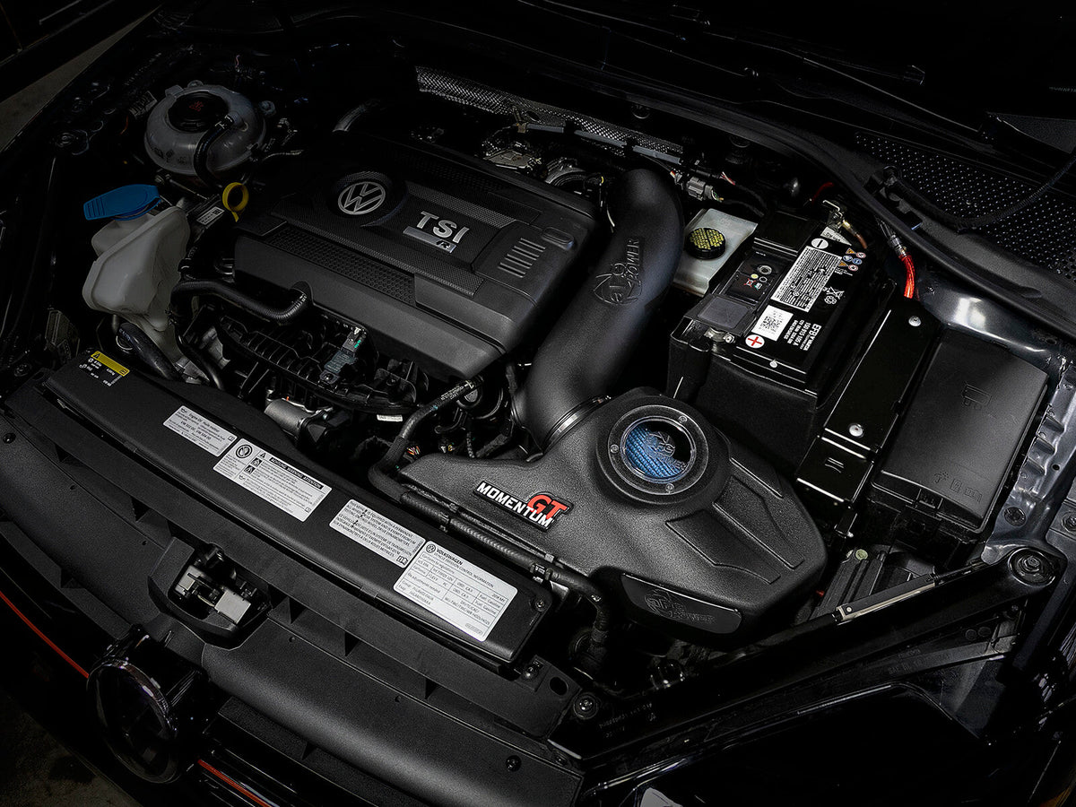 Momentum GT Cold Air Intake System w/ Pro 5R Filter Volkswagen Golf R 15-19 L4-2.0L (t) aFe Power aFe Power