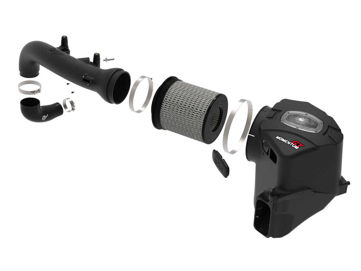 Momentum GT Cold Air Intake System w/ Pro Dry S Filter GM Silverado/Sierra 1500 19-26 L4-2.7L (t) aFe Power aFe Power