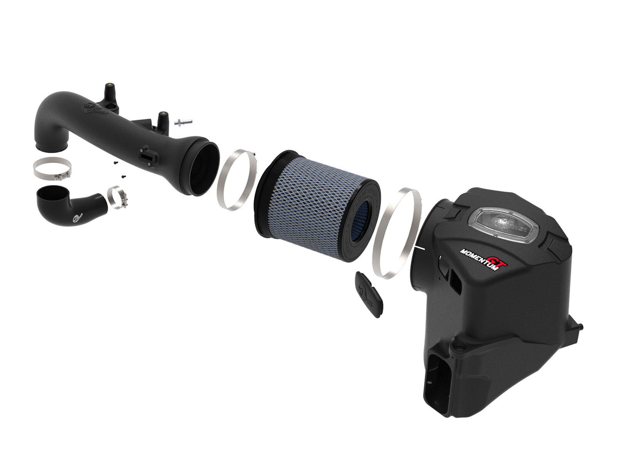Momentum GT Cold Air Intake System w/ Pro 5R Filter GM Silverado/Sierra 1500 19-26 L4-2.7L (t) aFe Power aFe Power