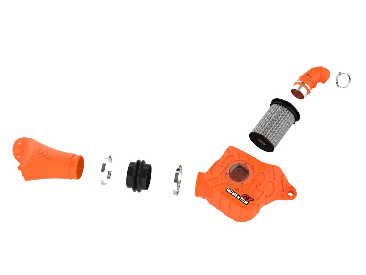 Momentum GT Cold Air Intake System Orange w/ Pro Dry S Filter Suzuki Jimny 19-26 L4-1.5L aFe Power aFe Power