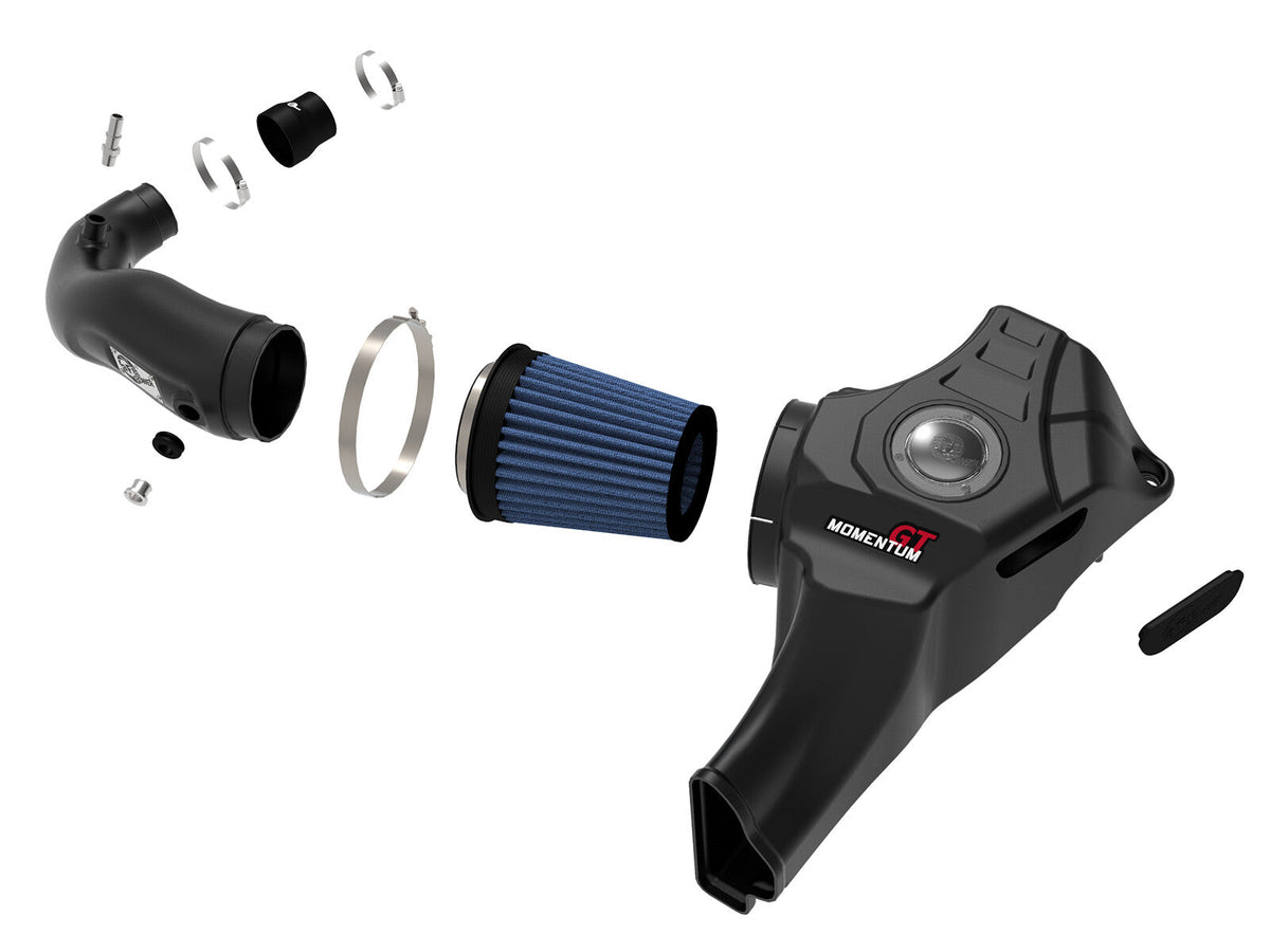 Momentum GT Cold Air Intake System w/ Pro 5R Filter Ford Mustang 18-23 L4-2.3L (t) EcoBoost aFe Power aFe Power