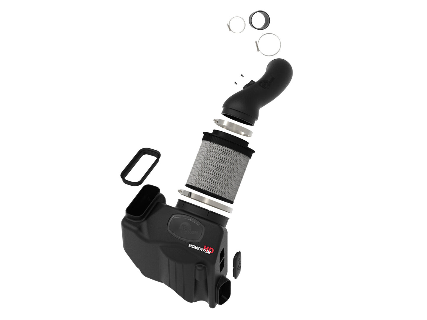 Momentum HD Cold Air Intake System w/ Pro Dry S Filter GM Diesel Trucks 20-26 V8-6.6L (td) L5P aFe Power