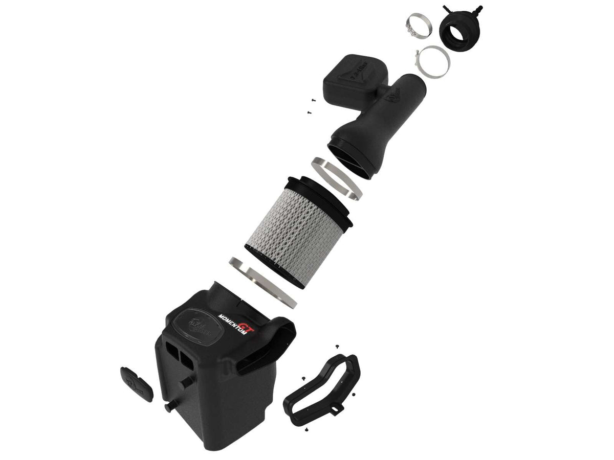 Momentum GT Cold Air Intake System w/ Pro Dry S Filter Ford F-250/F-350 20-22 V8-7.3L aFe Power aFe Power