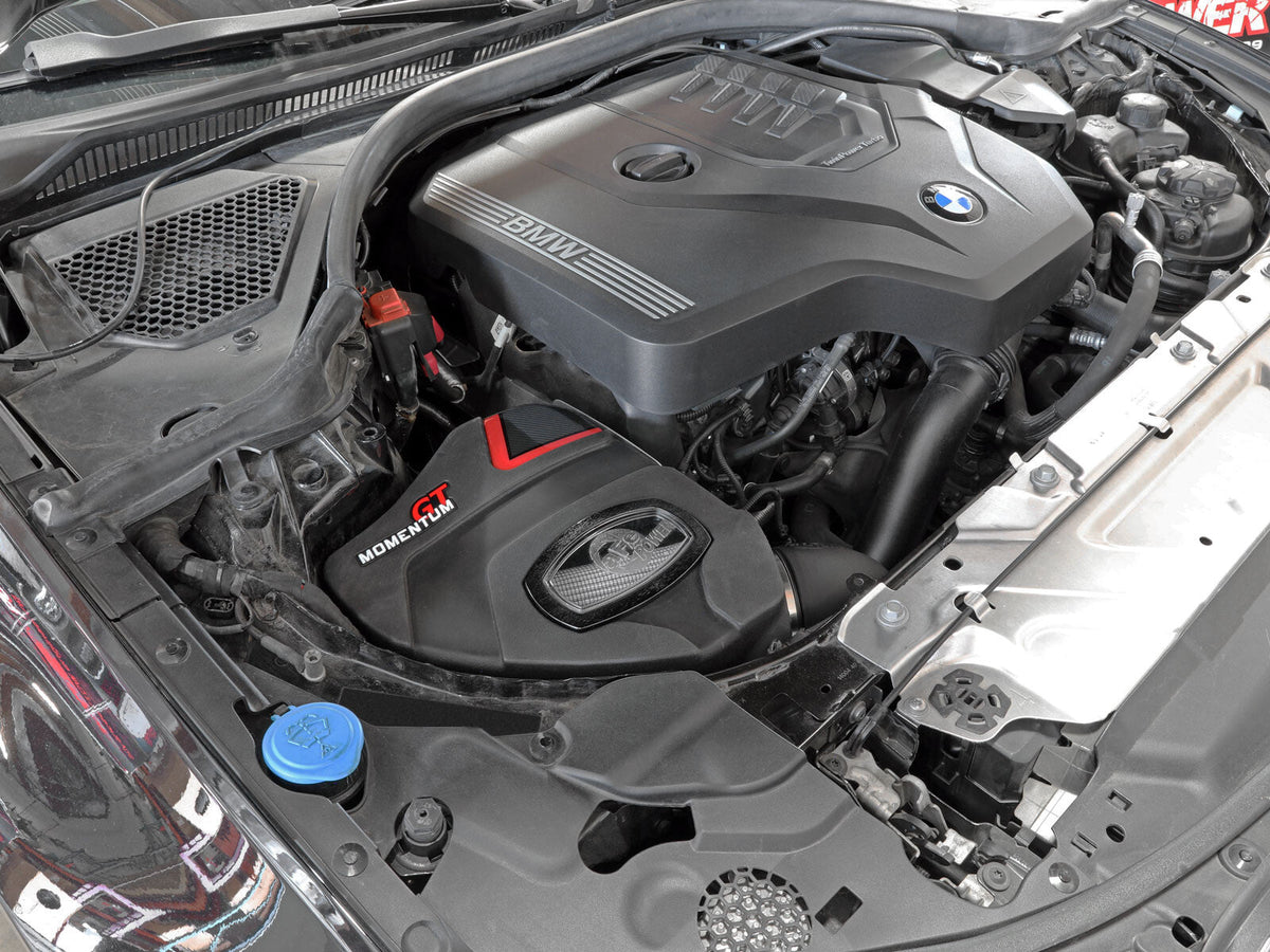 Momentum GT Cold Air Intake System w/ Pro Dry S Filter BMW 330i (G20) 19-24 L4-2.0L (t) B48 aFe Power aFe Power