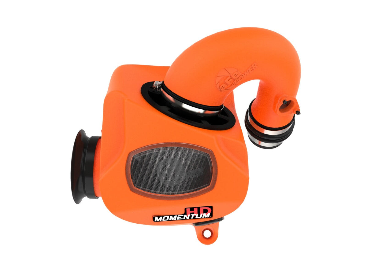 Momentum HD Cold Air Intake System Orange w/ Pro Dry S Filter Toyota Hilux 15-26 L4-2.4/2.8L (td) aFe Power aFe Power