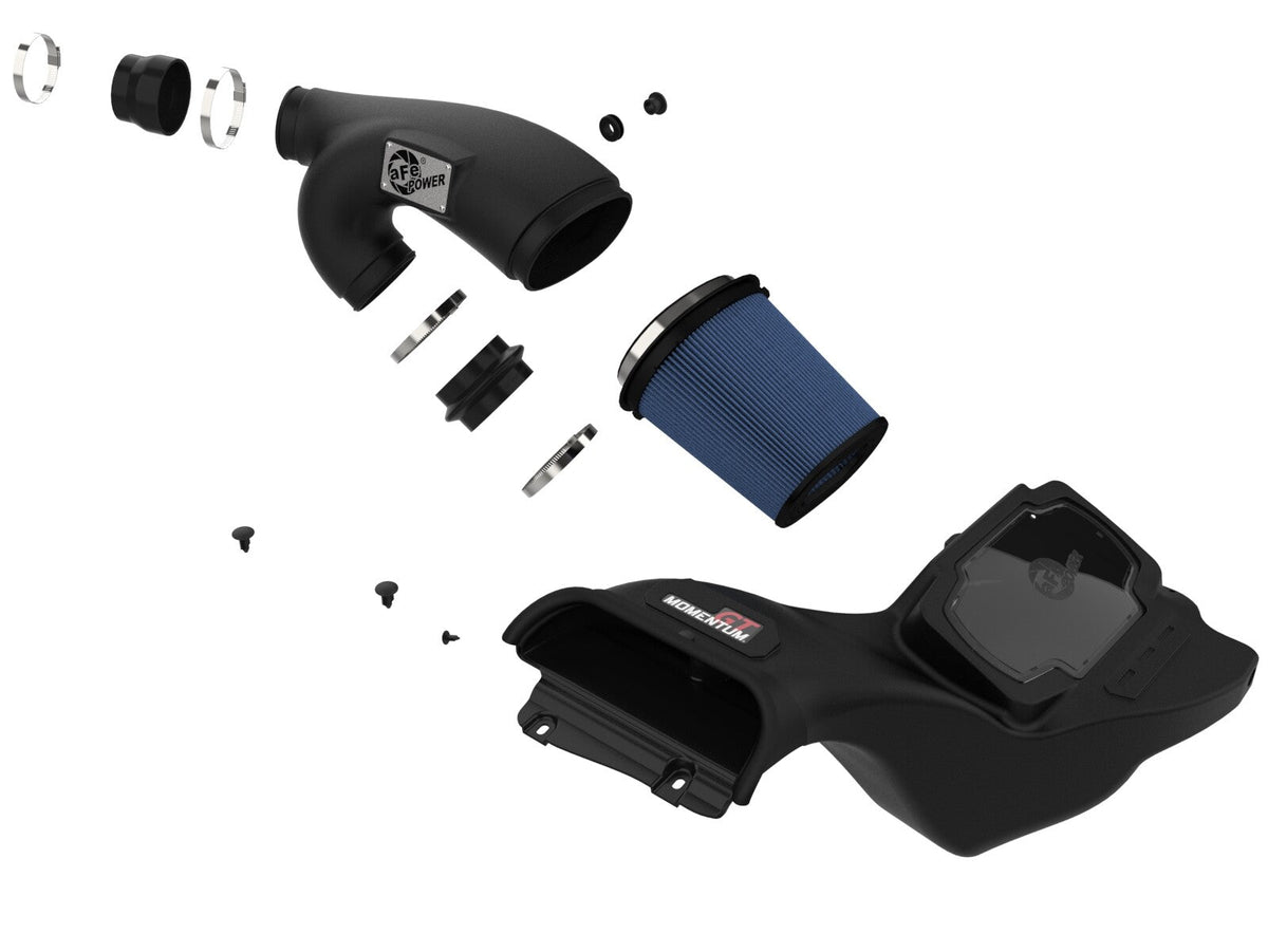 Momentum GT Cold Air Intake System w/ Pro 5R Filter Ford F-150 21-26 V6-3.5L (tt) aFe Power aFe Power