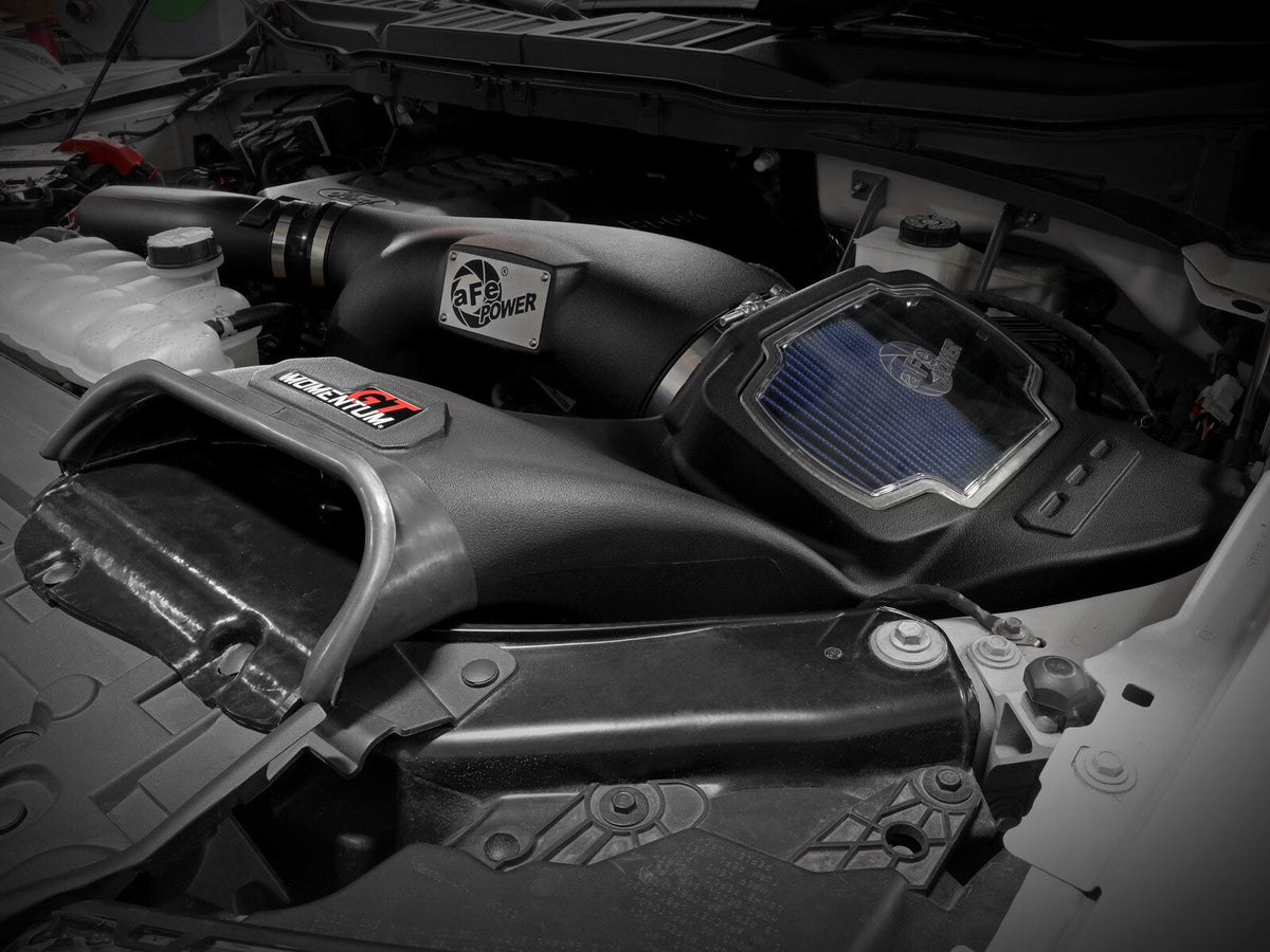 Momentum GT Cold Air Intake System w/ Pro 5R Filter Ford F-150 21-26 V6-3.5L (tt) aFe Power aFe Power