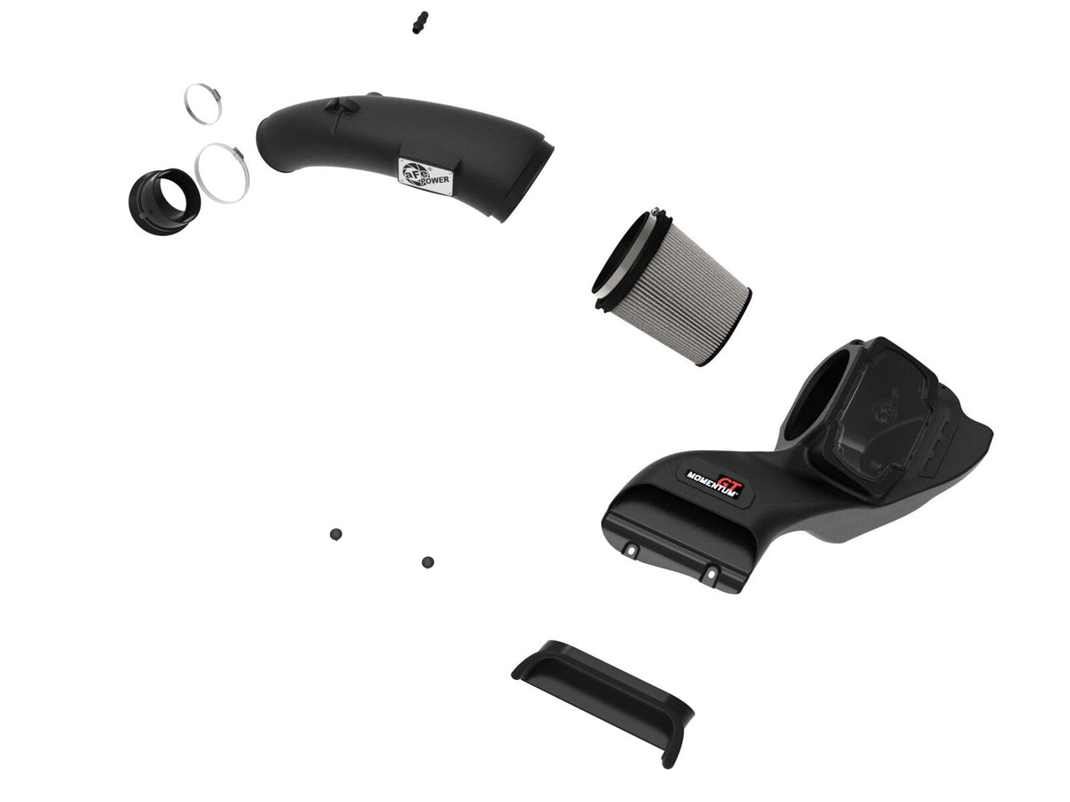 Momentum GT Cold Air Intake System w/ Pro Dry S Filter Ford F-150 21-26 V8-5.0L aFe Power aFe Power