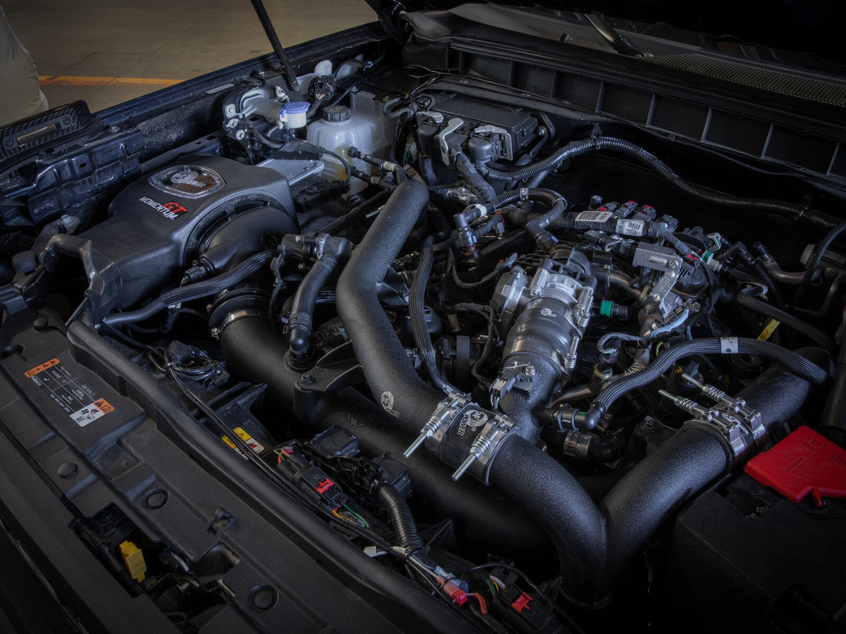 Momentum GT Cold Air Intake System w/ Pro 5R Filter Ford Bronco 21-26 V6-2.7L (tt) aFe Power aFe Power