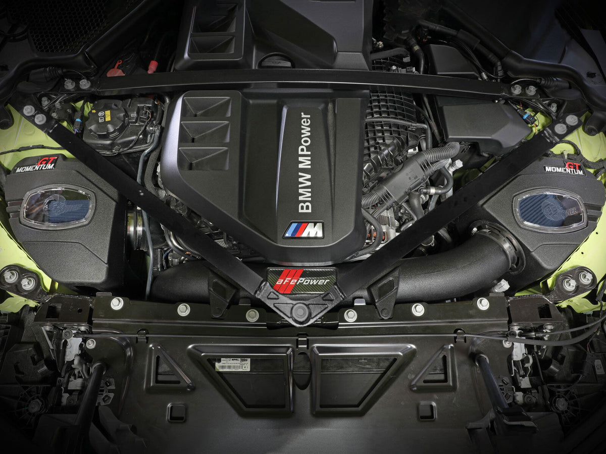 Momentum GT Cold Air Intake System w/ Pro 5R Filter BMW M2 (G87) 23-26 /M3/M4 (G80/82/83) 21-26 L6-3.0L (tt) S58 aFe Power aFe Power