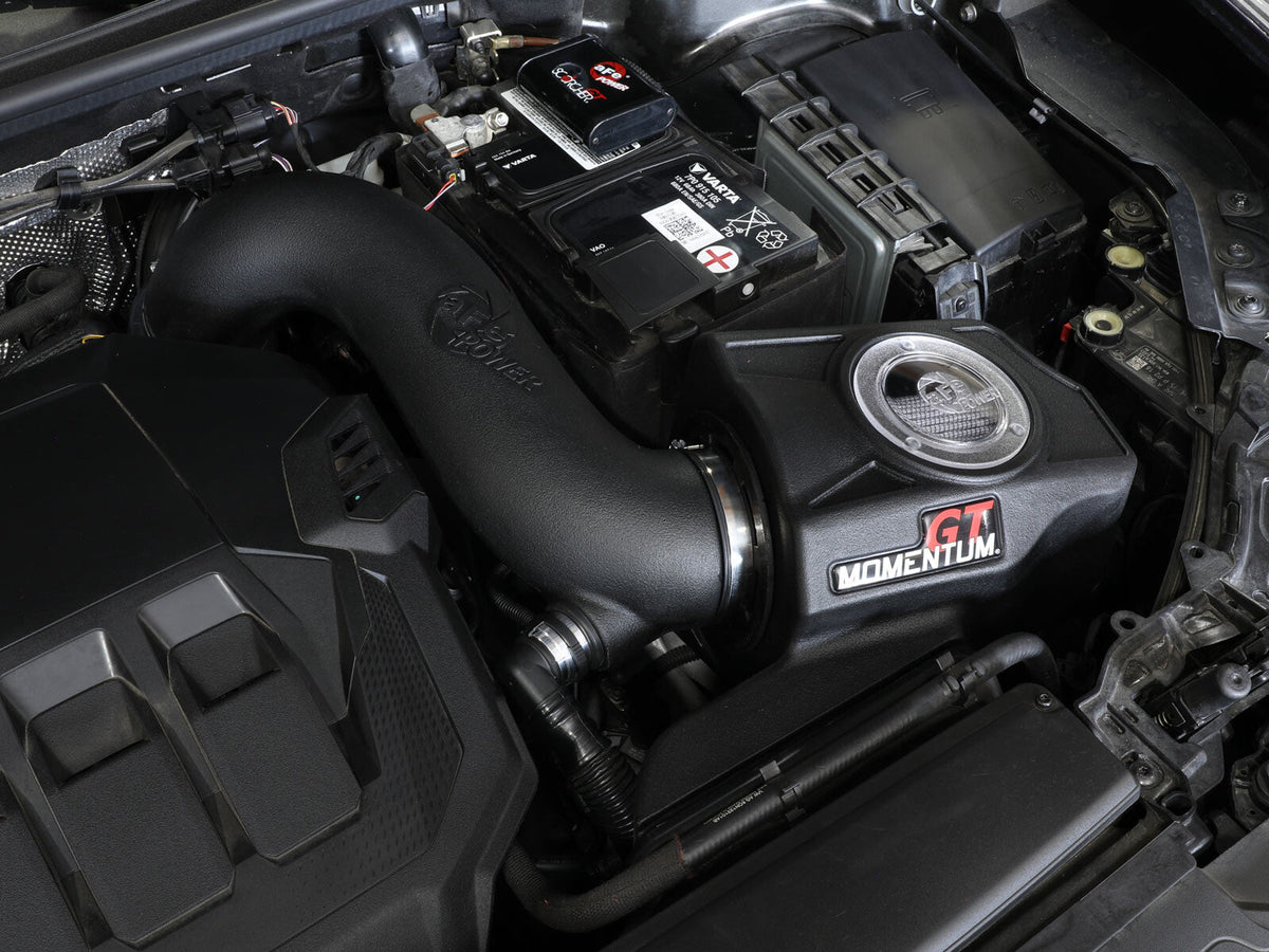 Momentum GT Cold Air Intake System w/ Pro Dry S Filter Audi Q3 19-25 L4-2.0L (t) 45TFSI aFe Power aFe Power