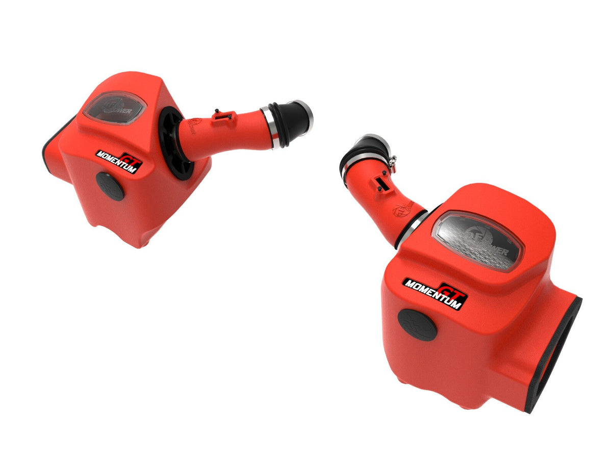 Momentum GT Cold Air Intake System Red w/ Pro Dry S Filter Toyota Land Cruiser (J300) 22-26 V6-3.4L (tt) aFe Power aFe Power